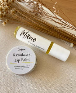 Marie Calming Roller + Lip Balm Bundle