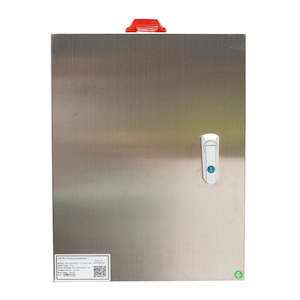 Pump Controllers: BIA-NXT-SPC1-22-PRO-SS - Single Pump Control Panel 240V 0.37 - 2.2kW - Dual Door Inc Ext Isolator