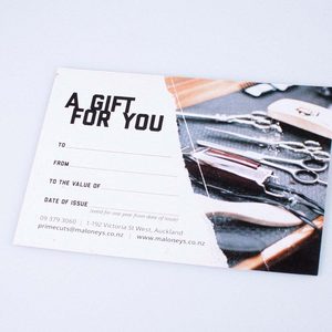 Maloney's Gift Card » Maloney's Barber