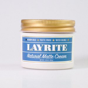 Layrite Natural Matte Cream 120g » Maloney's Barber