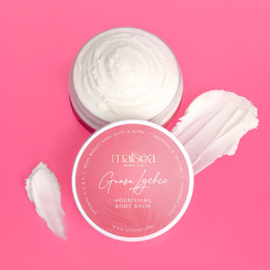 Guava Lychee Nourishing Vegan Body Balm Malsea Body Co