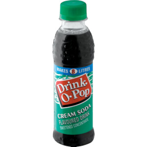 Drink O Pop – Concentrated Cordial – Cream Soda 200ml – Mama Africa