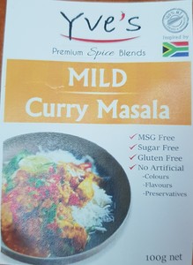 Yve’s Premium Spice Blend – Mild Curry Masala 100g – Mama Africa