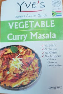 Yve’s Premium Spice Blend – Vegetable Curry Masala 100g – Mama Africa
