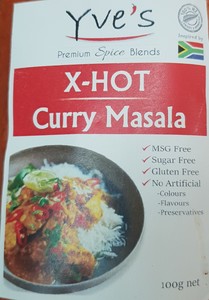 Yve’s Premium Spice Blend X-Hot Curry Masala 100g – Mama Africa