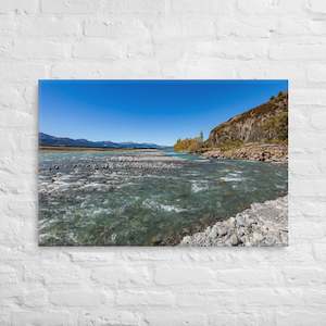 Hanmer River Canvas Print