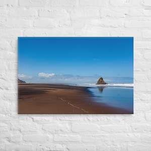 Karekare Beach 02 Canvas Print