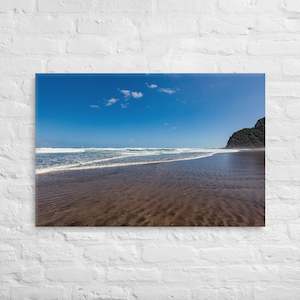 New Zealand Landscapes: Karekare Beach 01 Canvas Print