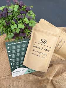 Grow Your Own Range: Microgreen Seeds Salad Mix