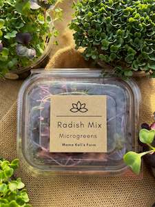 Fresh Hand Harvest Range: Microgreen Radish Mix 45g