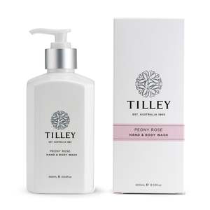 Bath Body Home Fragrance: Tilley | Hand & Body Wash | Peony Rose