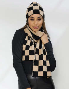 Sale: Stella + Gemma | Beach Check + Stripe | Natural