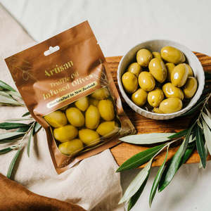 Pantry Wellbeing: Kiwi Artisan | Truffle Oil Infused Olives