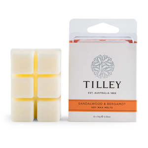 Tilley: Tilley | Soy Wax Melts | Sandalwood & Bergamot