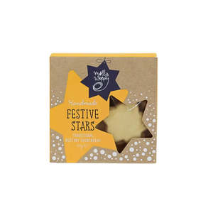 Molly Woopy | Shortbread Festive Stars Christmas Cookies