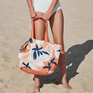 Dock Bay: Dock & Bay | Beach Tote Bag | Terracotta Tropics
