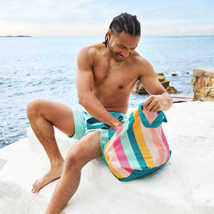 Dock Bay: Dock & Bay | Beach Tote Bag | Coastal Candy