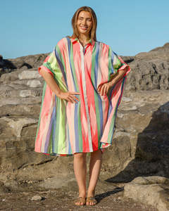 Stella Gemma Summer23: Stella + Gemma | Bahamas Dress I Multi