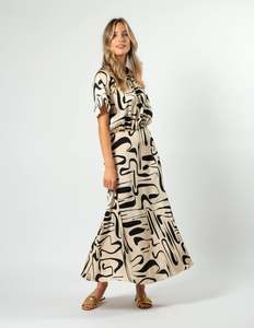 Stella Gemma Summer23: Stella + Gemma | Painterly Geo | Matteo Dress