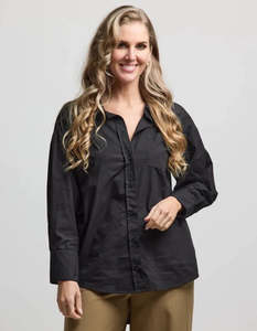 Black Friday: Stella + Gemma | Midtown Shirt | Black