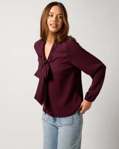Stella + Gemma | Camilla Top | Merlot