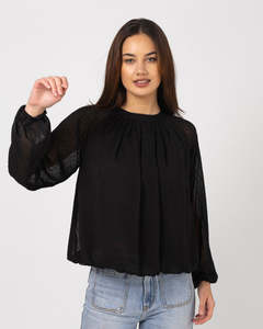Stella + Gemma | Pippa Blouse | Black