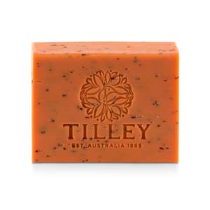Soap: Tilley | Rough-Cut Soap | Set of 3 | Sandalwood & Bergamot