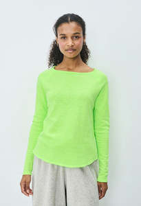 Sonoma Long Sleeve T-shirt - Fluorescent Apple