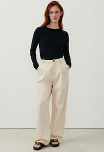 American Vintage: Gamipy Long Sleeve T-Shirt - Black