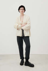 American Vintage: East Cardigan - Mother of Pearl Melange