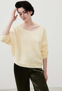 American Vintage: Damsville Jumper - Pannacotta Melange