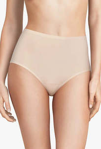 Chantelle: High Waist Brief - Golden Beige