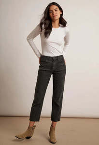 Zofina Gauzy Whisper Classic Top - White