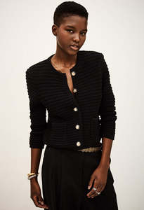 Gaspard Cardigan - Noir