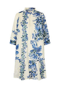 Dresses: SabineLL Short Dress SS - Blue