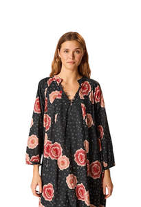 Dresses: Fiore Maxi - Poppy Indigo