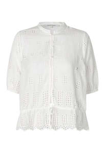 Second Female: Elenore Shirt - White Alyssum