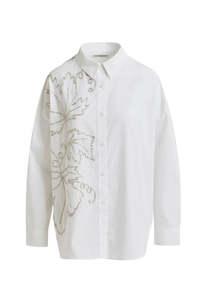 Bead Embellished Shirt