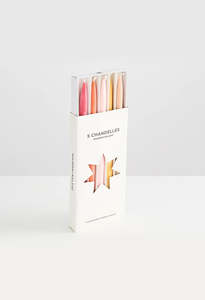 Back In Stock: 5 Chandelles Tapered Candles - Summer