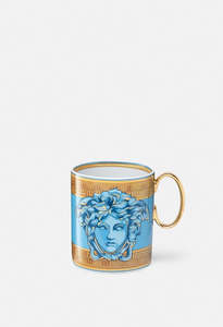 Medusa Amplified Coin Mug - Blue