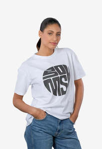 Mos Mosh: Zini O-SS Tee - White