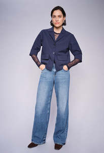 Mos Mosh: Dara Vint Jeans - Mid Blue