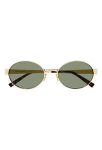 Saint Laurent: SL692003 Sunglasses - Gold