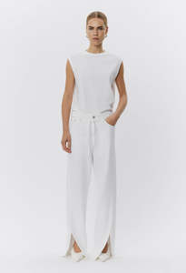 Lane Denim - Bright White