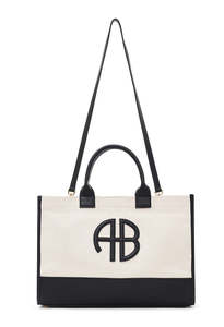 One Medium Lara Tote - Natural Canvas