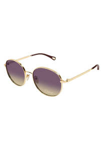 Eyewear: Chloé Sunglasses - CH0325SK 001 Gold