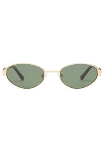 Eyewear: The Boston Sunglasses - Shiny Gold