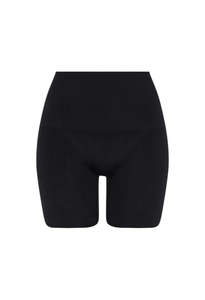 Smooth Comfort Shapewear Biker Shorts - Black