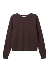 Perfectwhitetee: Tyler Sweatshirt - Cocoa Powder