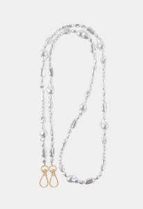Moon Pearl Crossbody Phone Chain